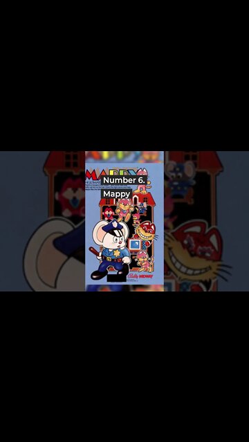 Top 10 Games of 1983 | Number 6: Mappy #shorts