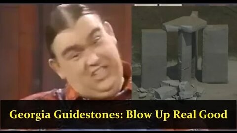 Fantastic News: Homegrown (Hero) Jihadists Blew Up the Georgia Guidestones - Real Good