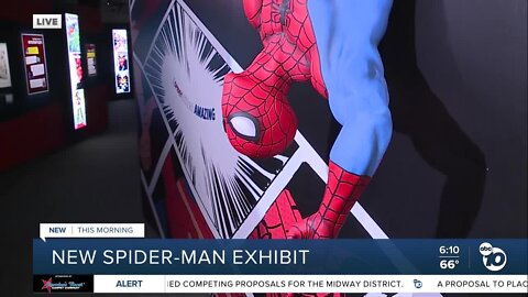 Spider-Man exhibit opens at Comic-Con Museum