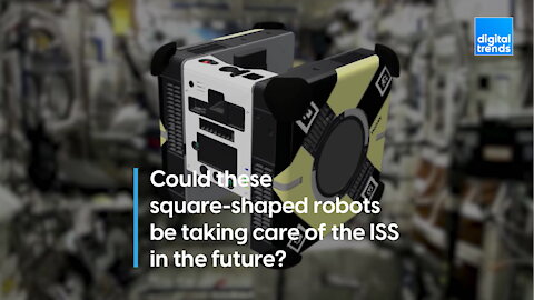 Could these square-shaped robots be taking care of the ISS in the future?