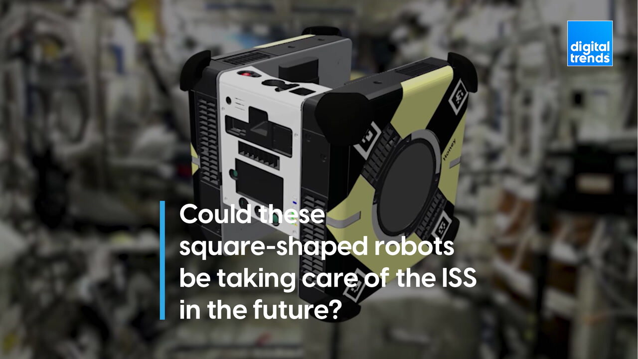 Could these square-shaped robots be taking care of the ISS in the future?