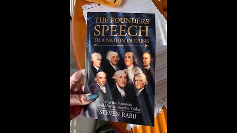 The Founders speech book promo, a must read!