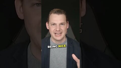 Why You Should Stop Being "Nice"