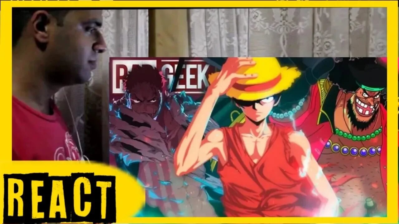 React Rap - Mais de 1 Bilhão! (Luffy, Barba negra e Katakuri - One Piece) Beat: Vendetta Beats