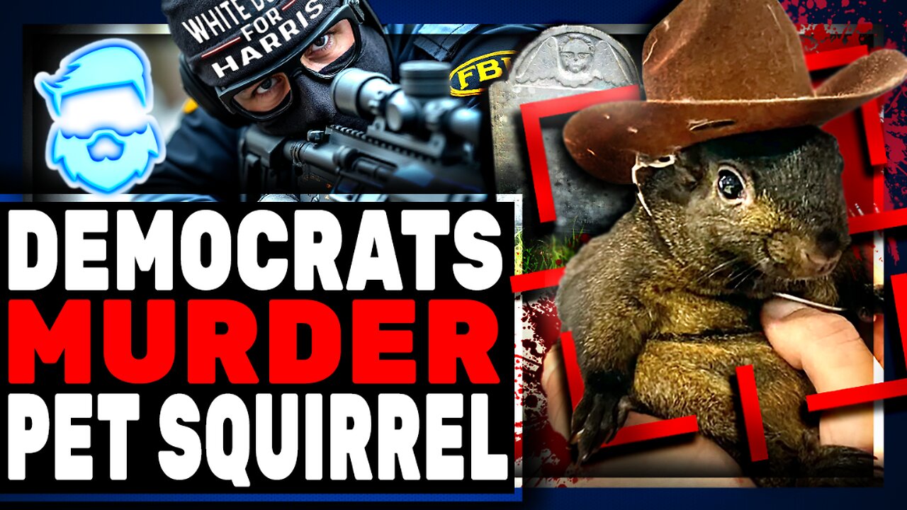 Beloved Pet Squirrel SEIZED & EUTHANIZED FOR NO REASON By Democrats & Kamala Harris SUPPORTS IT!