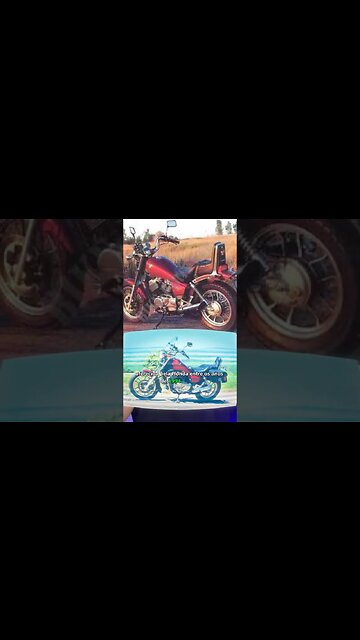 História das motos Custom no Brasil em 1 minuto: HONDA SHADOW 600 #shadow600 #hondashadow #honda