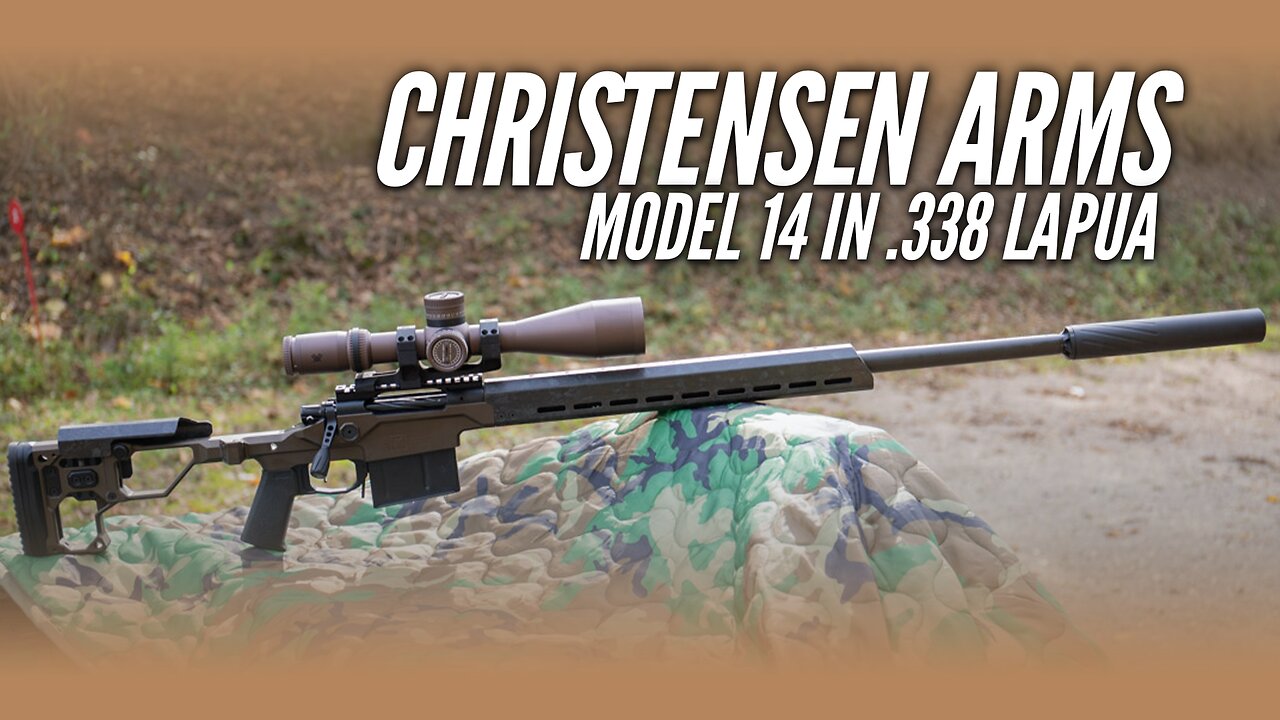 An Elite Combo: Christensen Model 14 in .338 Lapua Magnum + Silencer Central Banish