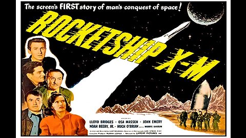 ROCKETSHIP X-M 1950 Astronauts Go to Mars & Find a Hostile Mutant Civilization FULL MOVIE in HD