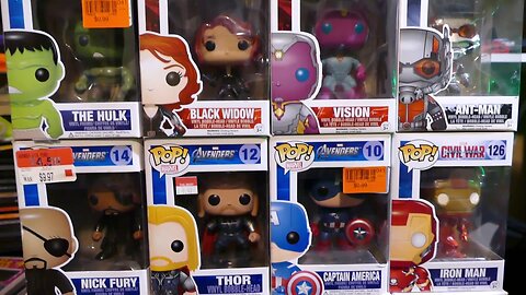 Marvel Funko POP! collection