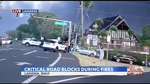 They ROADBLOCKED people in to DIE
