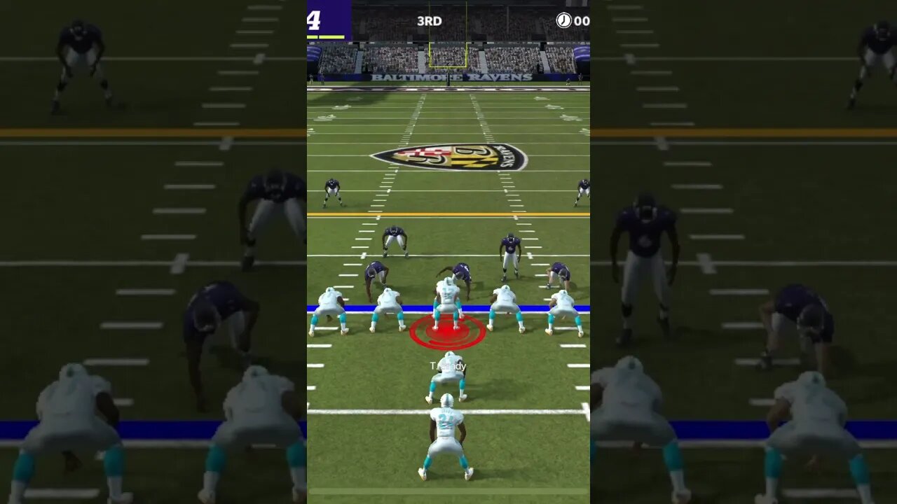 Ravens Safety Chuck Clark Tackle Gameplay - Madden NFL 22 Mobile Football