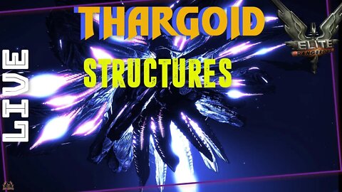 Elite Dangerous | Thargoid Structure Tour REPLAY