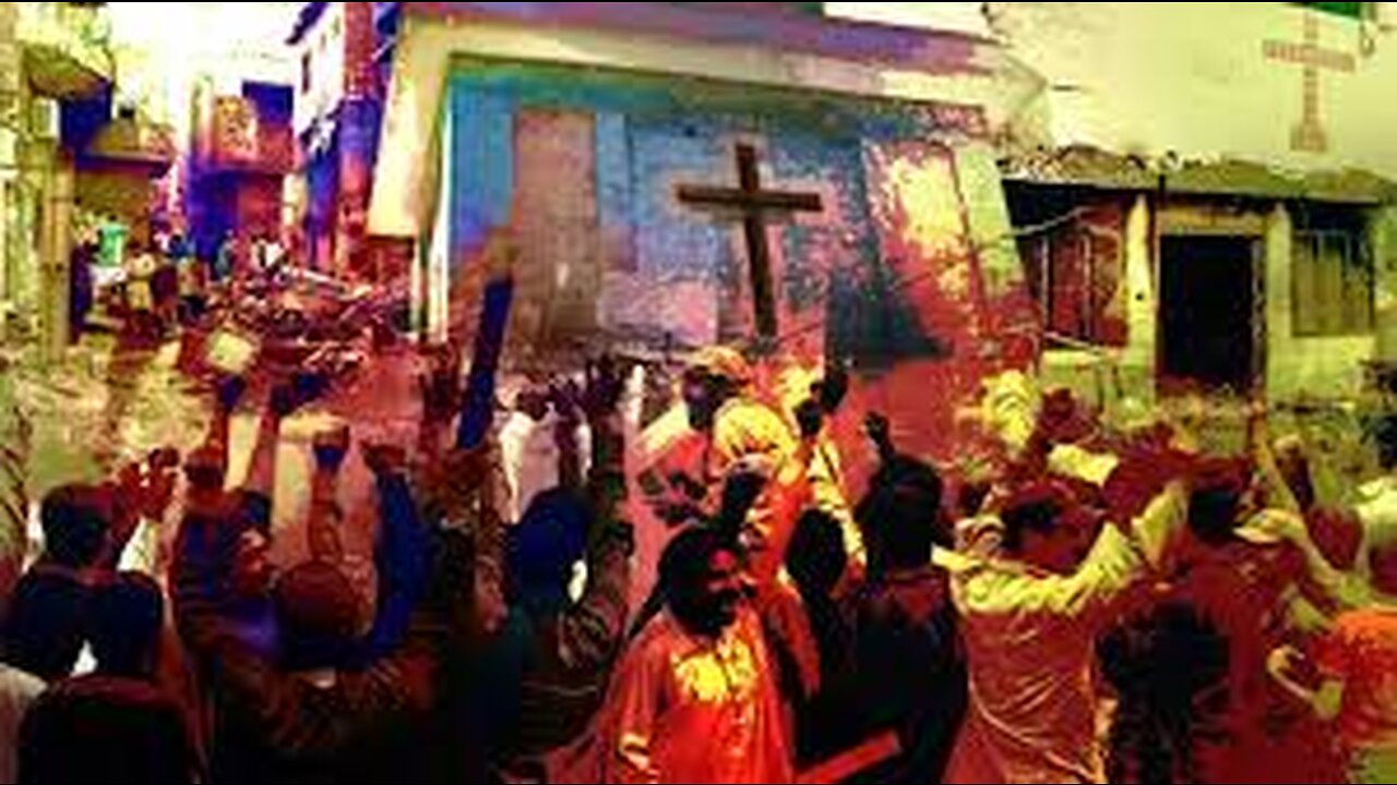 Attack on Churches in Pakistan - Faisalabad Jaranwala