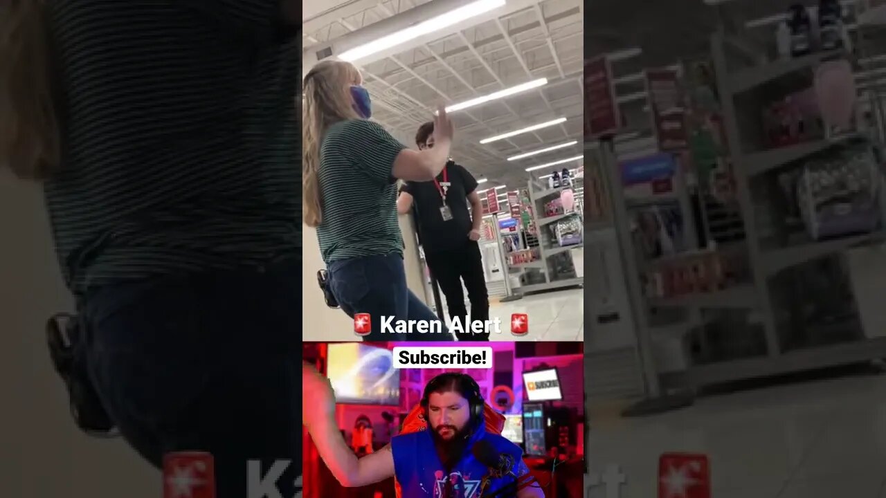 Store employee is the Karen