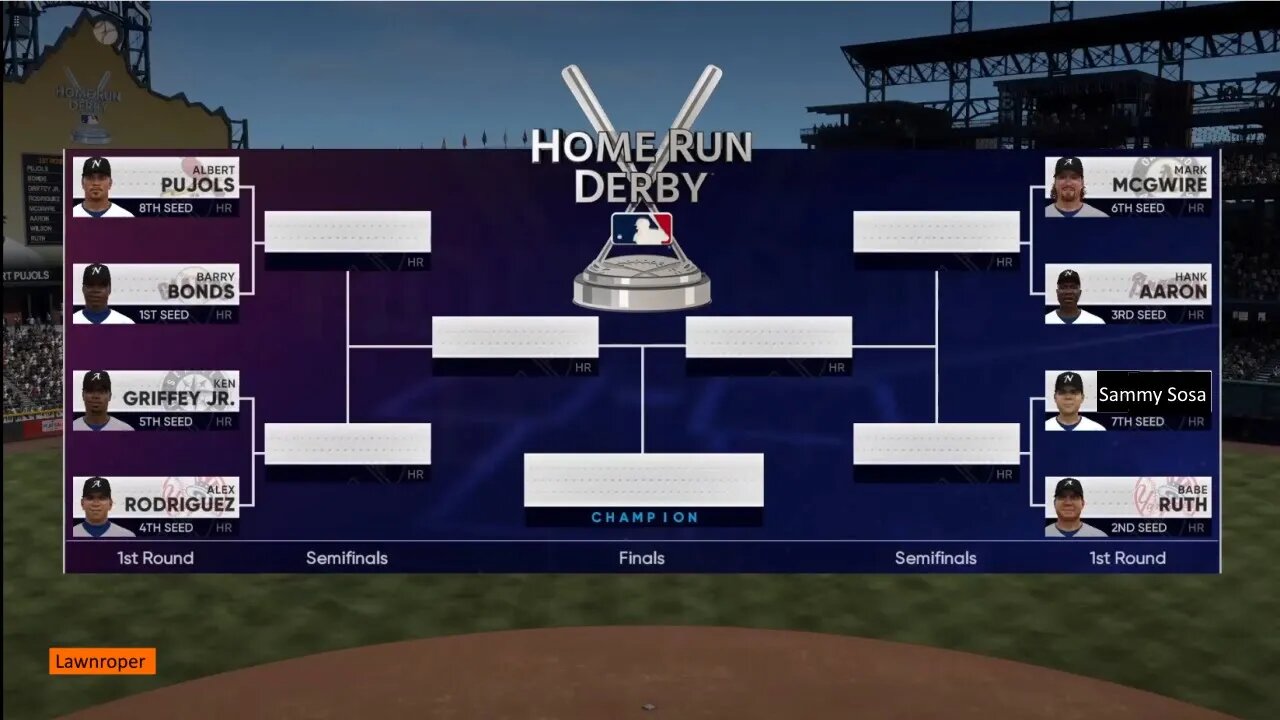 Homerun Derby MLB The Show 22 Full Show