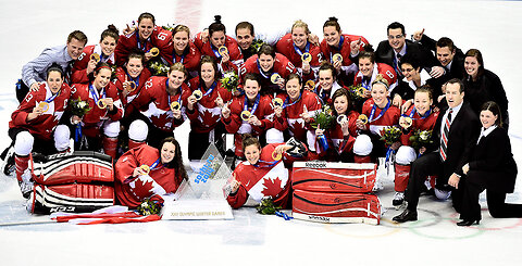 2014-Canada Vs USA -Women's Hockey-Gold Medal Game [Sochi Olympics]