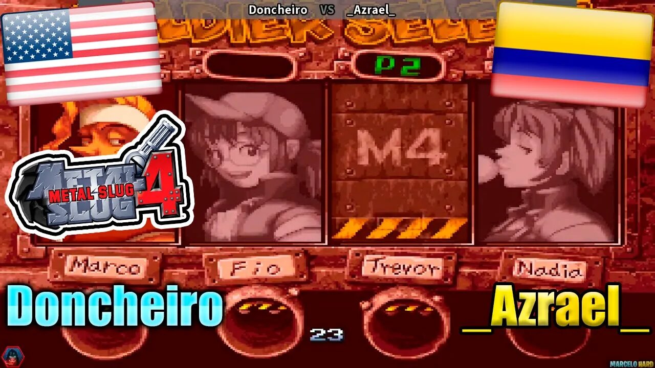 Metal Slug 4 (Doncheiro and _Azrael_) [U.S.A. and Colombia]