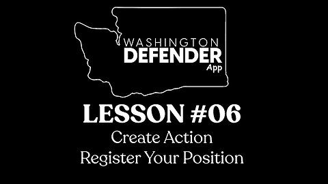 Lesson 6 Create a Register Your Position