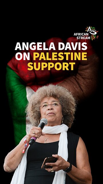 Angela Davis On Palestine Support