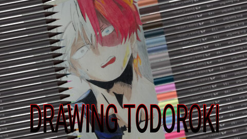 Drawing Todoroki/ my hero academia