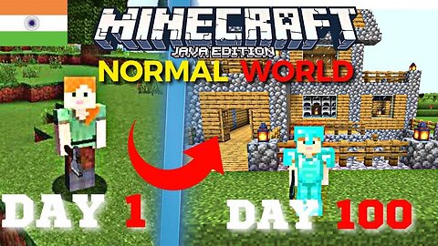 I Survived 50 Days In Minecraft Normal Only World |(Hindi) #minecraft #gamebeat #tonygamerz