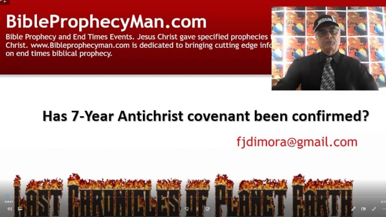 Yes or no has the Antichrist already confirmed the last days 7 year covenant