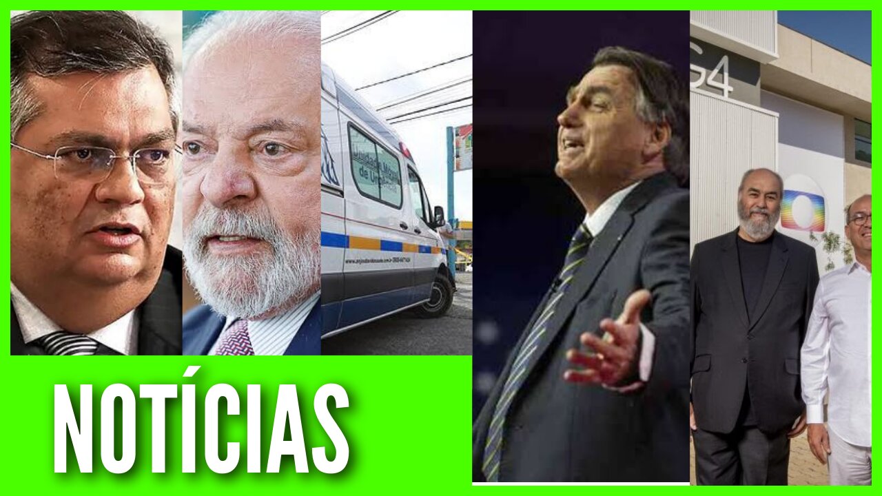 Jóias de Bolsonaro I Jóias de Lula I Flávio Dino I Massacre Blumenau Rede Globo Demissões Notícias