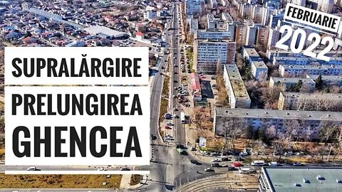 ❌ PREMIERA SUPRALĂRGIRE PRELUNGIREA GHENCEA Râul Doamnei - Str. Brașov ❌ Stadiul Lucrărilor Dronă