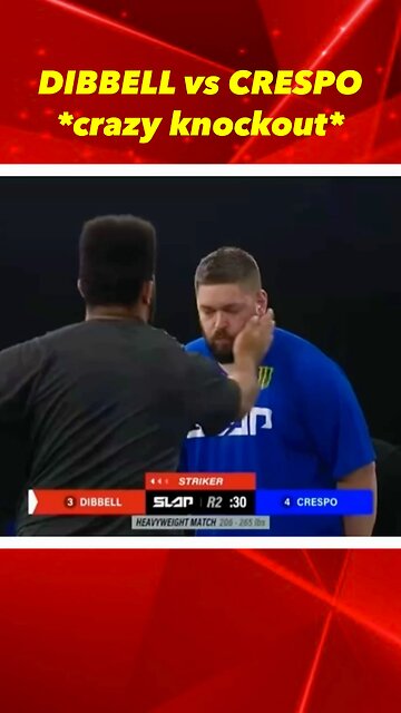 Damien Dibbell ‘ANNIHILATES’ Duane ‘iron giant’ Crespo !! Dibbell WINNER by KNOCKOUT !!