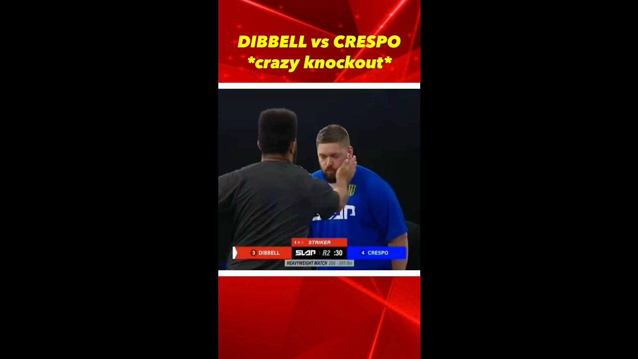 Damien Dibbell ‘ANNIHILATES’ Duane ‘iron giant’ Crespo !! Dibbell WINNER by KNOCKOUT !!