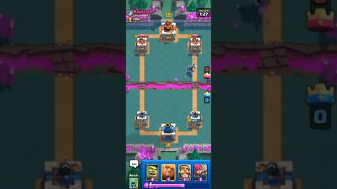 vs BAuclash - Clash Royale #shorts