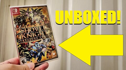 Unboxing Shovel Knight Treasure Trove!