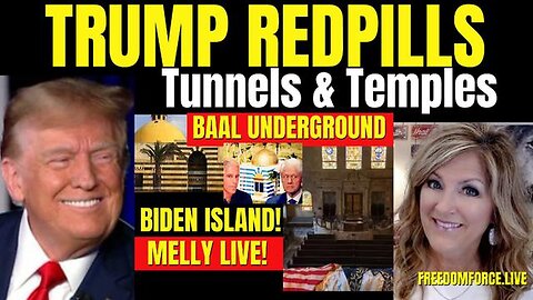 MELLY'S 1ST LIVESTREAM - TRUMP VICTORY OVER THE CA-BAAL. TUNNELS AND 11:11 1-14-24