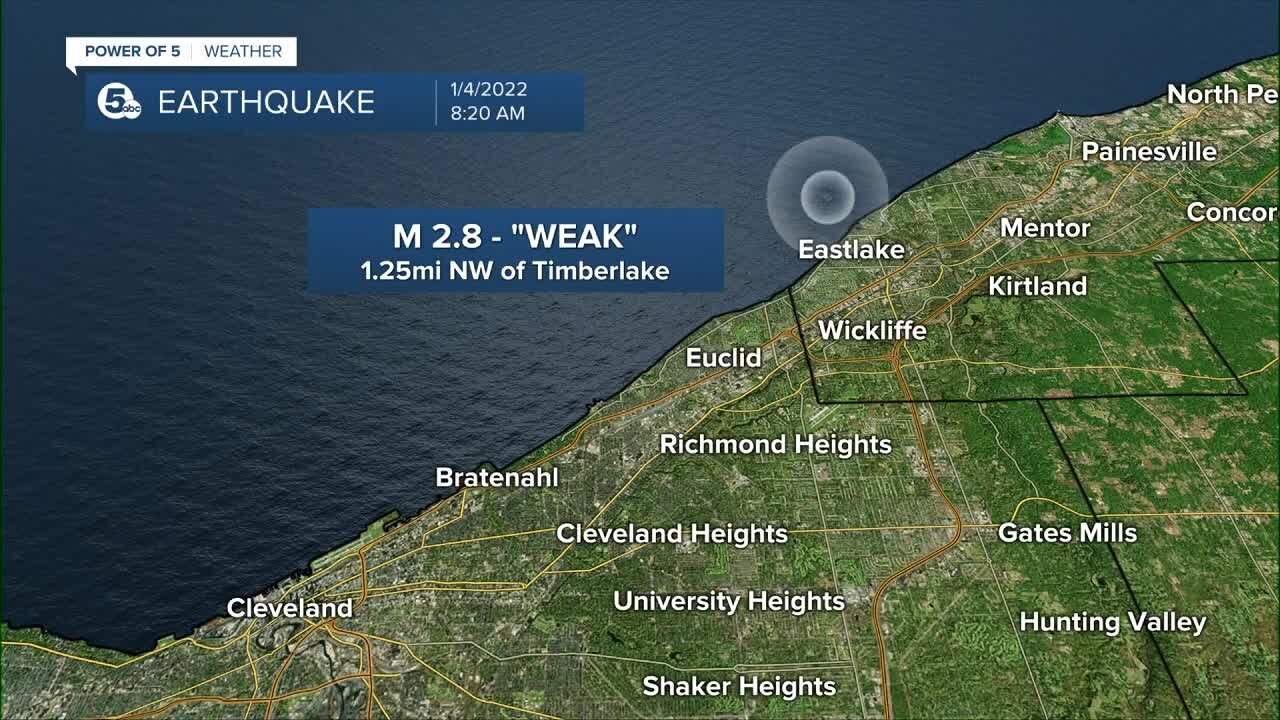 Earthquake confirmed in Lake County