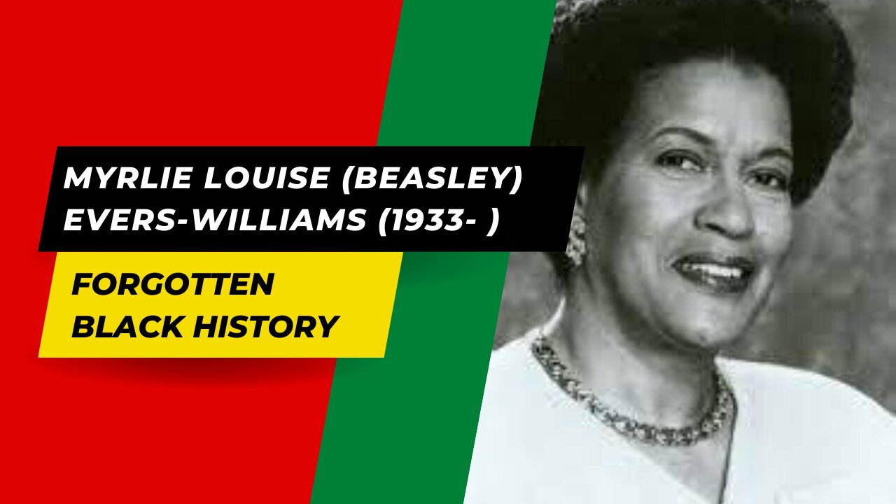 MYRLIE LOUISE (BEASLEY) EVERS-WILLIAMS (1933- )