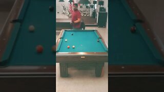 #9ball lucky shot. #shorts #pool #billiards