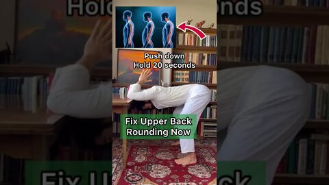 Fix Upper Back Rounding Now (Easy Exercise)