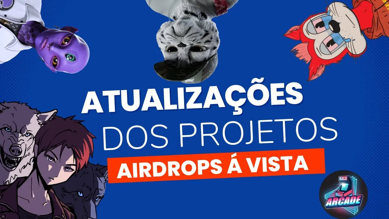 Atualizações dos projetos - KCG, MURI, Degentoonz, Alienverse, Arcade Lands e Dreadfulz!