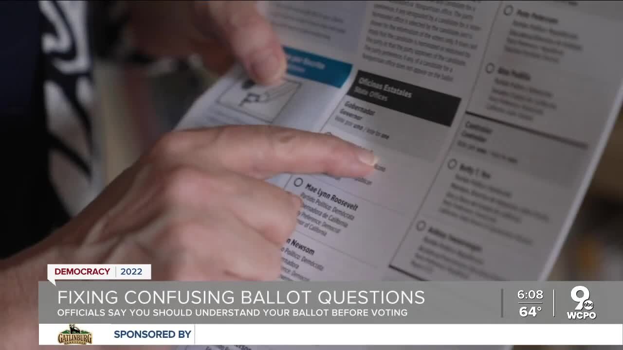 Fixing confusing ballot questions