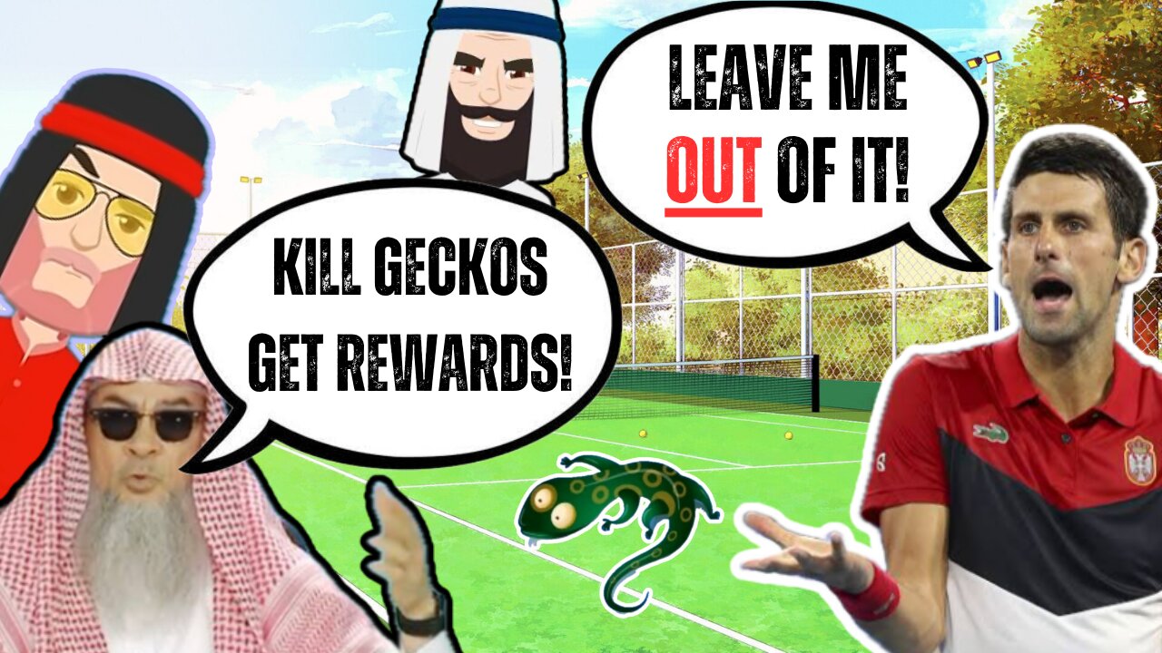 Kill Geckos (Not Novak Djokovic), Get Rewards! (Featuring Assim Al Hakeem)