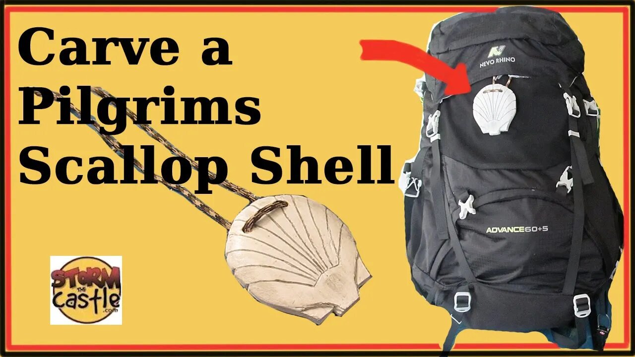 Carve a Pilgrimage Scallop Shell for the Camino de Santiago