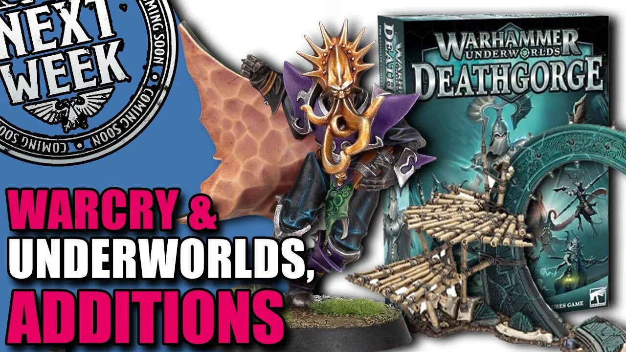 Warycry Hunter and Hunted warbands & Warhammer Underworlds Deathgorge!