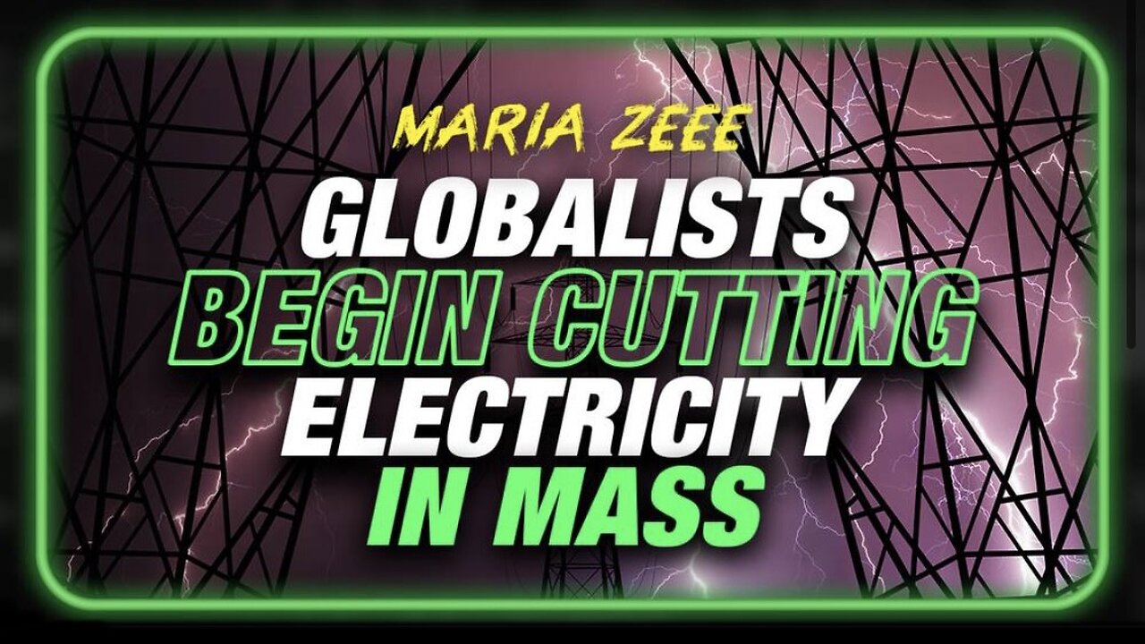 Globalists ALREADY Begin Cutting Electricity in Mass in Australia AND YOU HAVE CONSENTED!!..