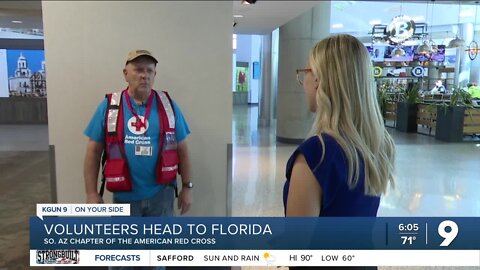 Red Cross volunteers from Tucson to help in Florida following Hurricane Ian