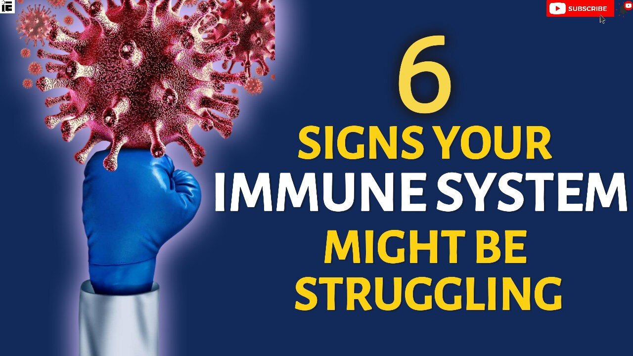 Warning Signs revealing your IMMUNE SYSTEM is struggling