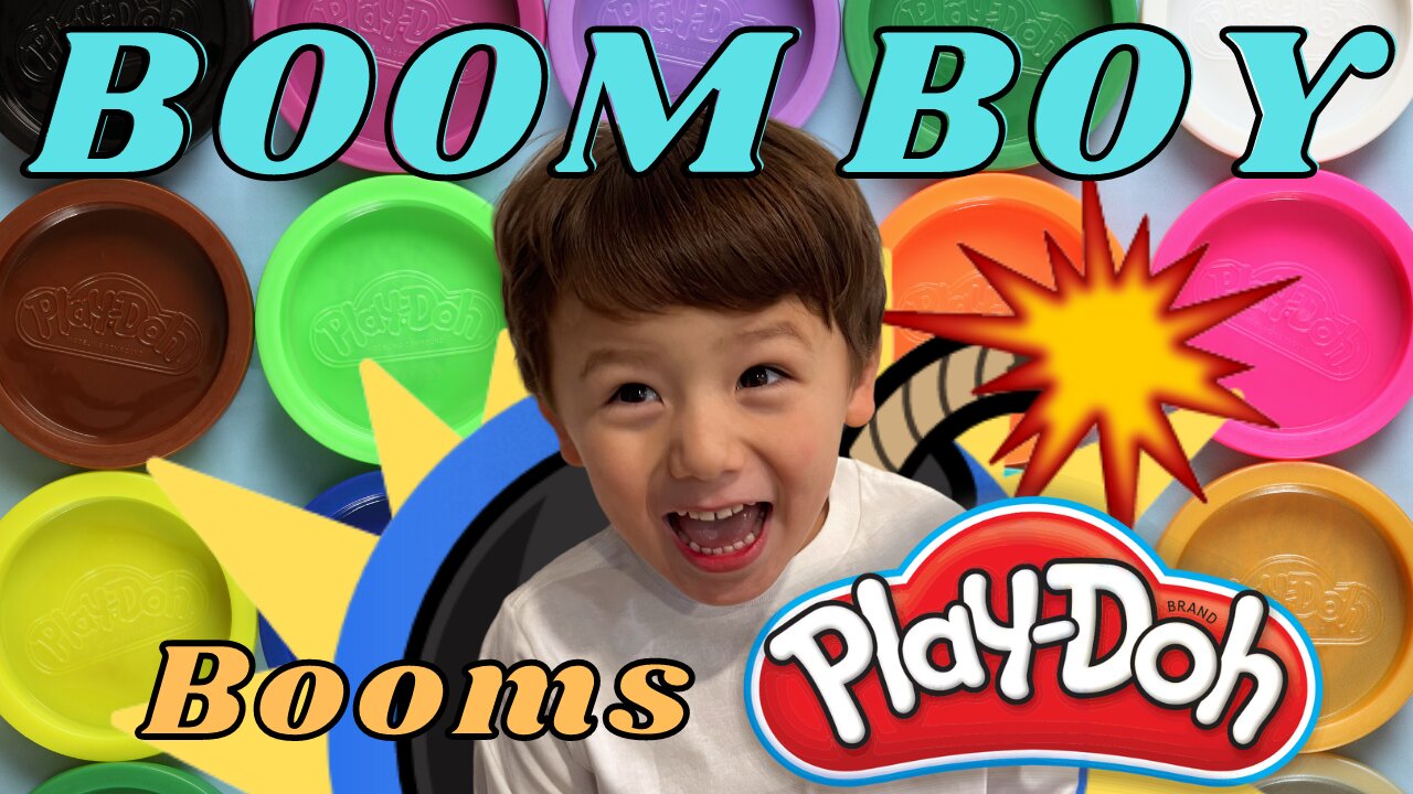 BoomBoy Booms PlayDoh