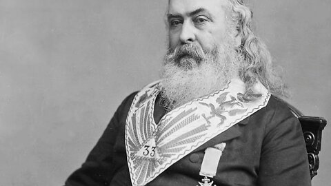 Freemasons Illuminati Power-Greedy Criminals. Albert Pike Freemason Luciferian Dogmatist.