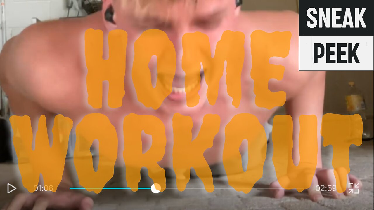 They dont know me son| David Goggins home workout