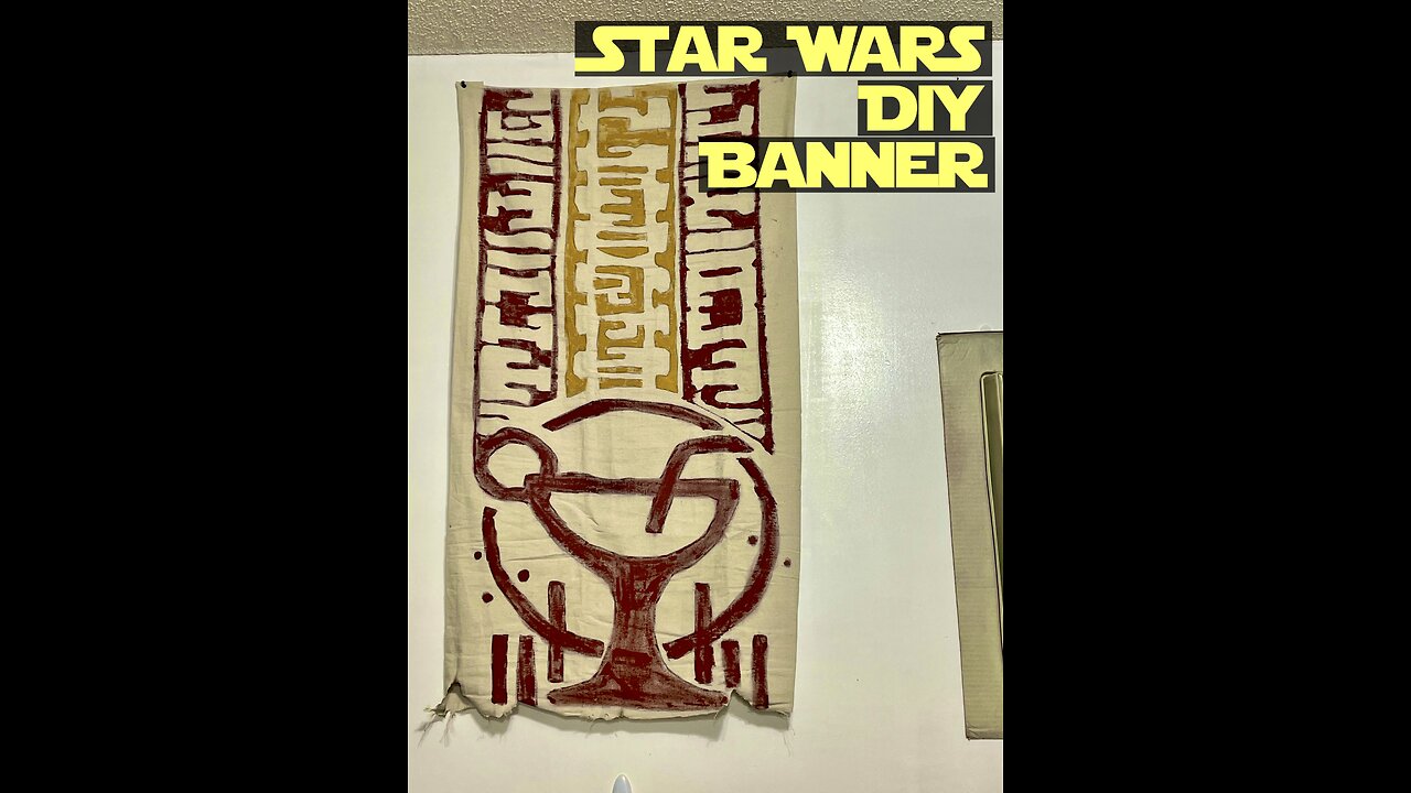 DIY Star Wars Banner