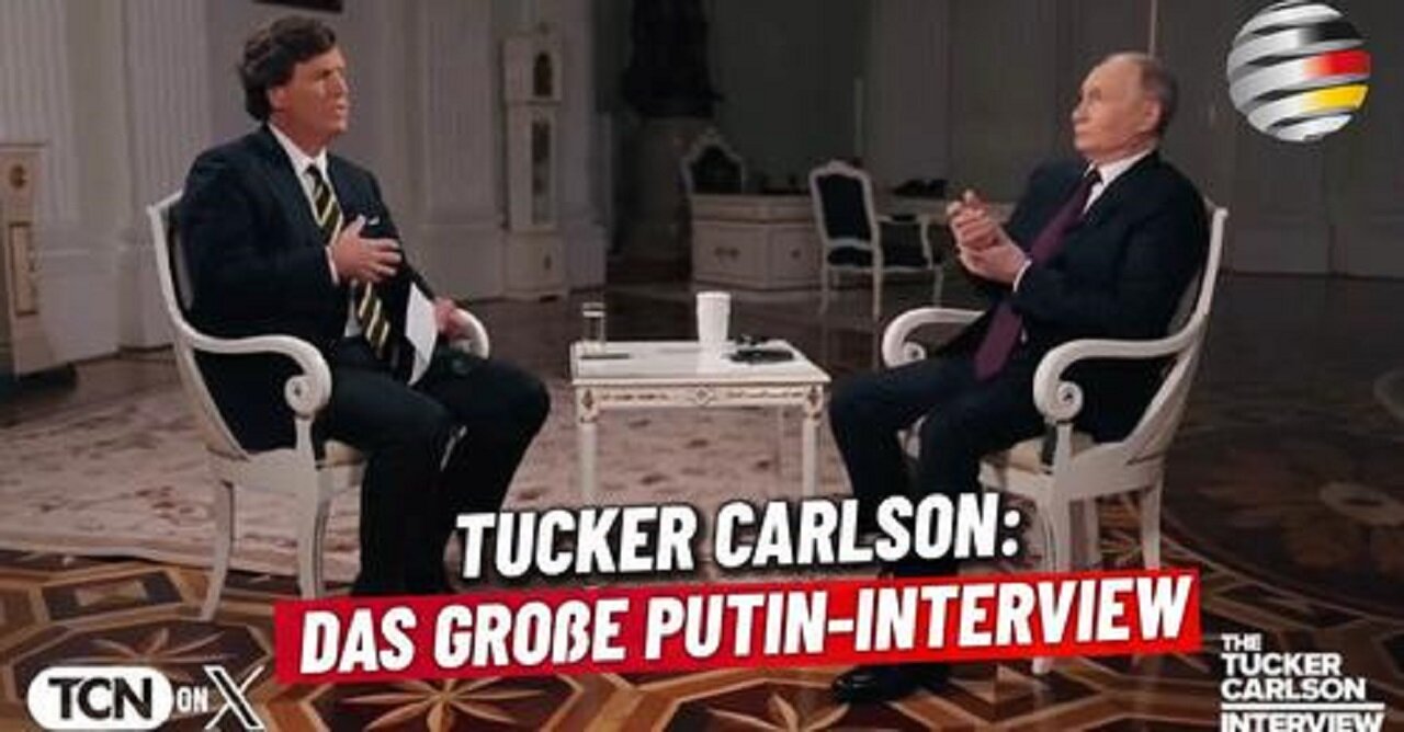 TUCKER CARLSON: Das große PUTIN-Interview | Deutsche Übersetzung!